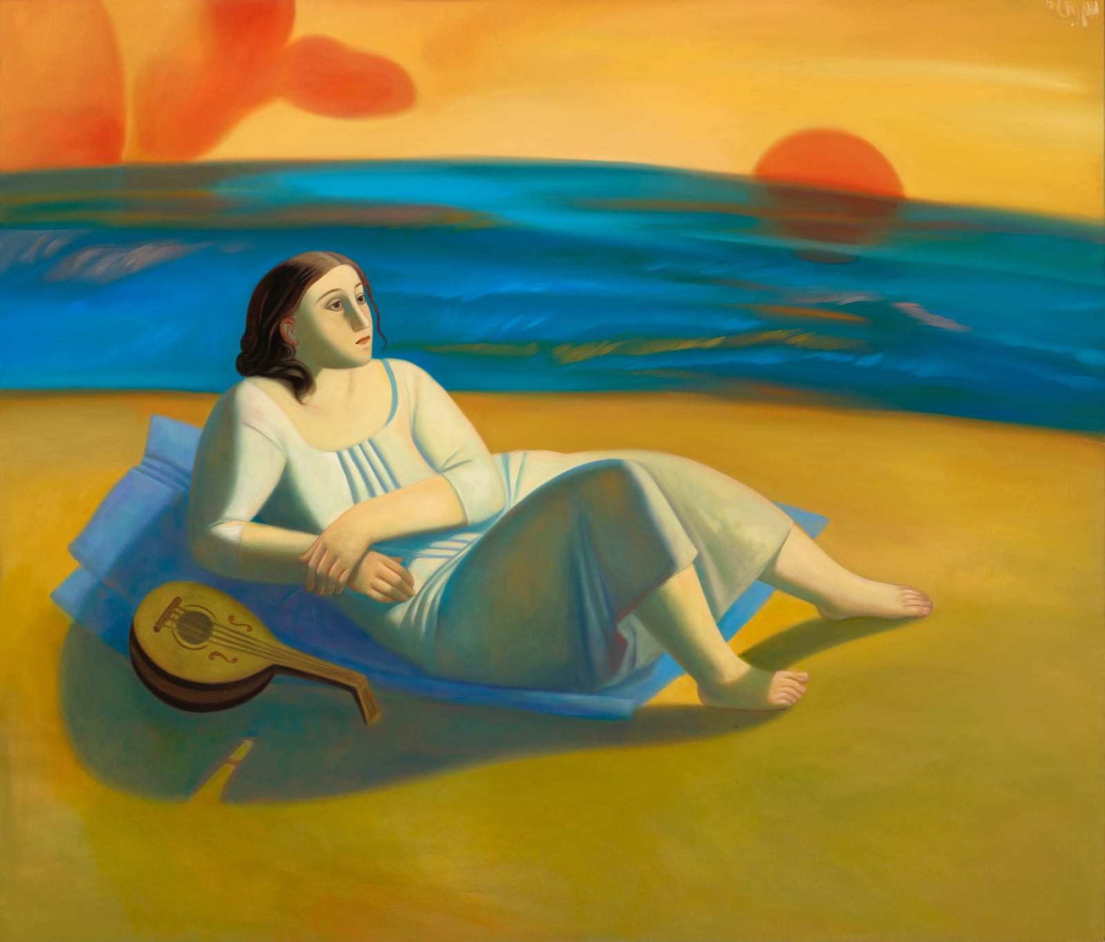 Afifa Aleiby, Sunset , 2017