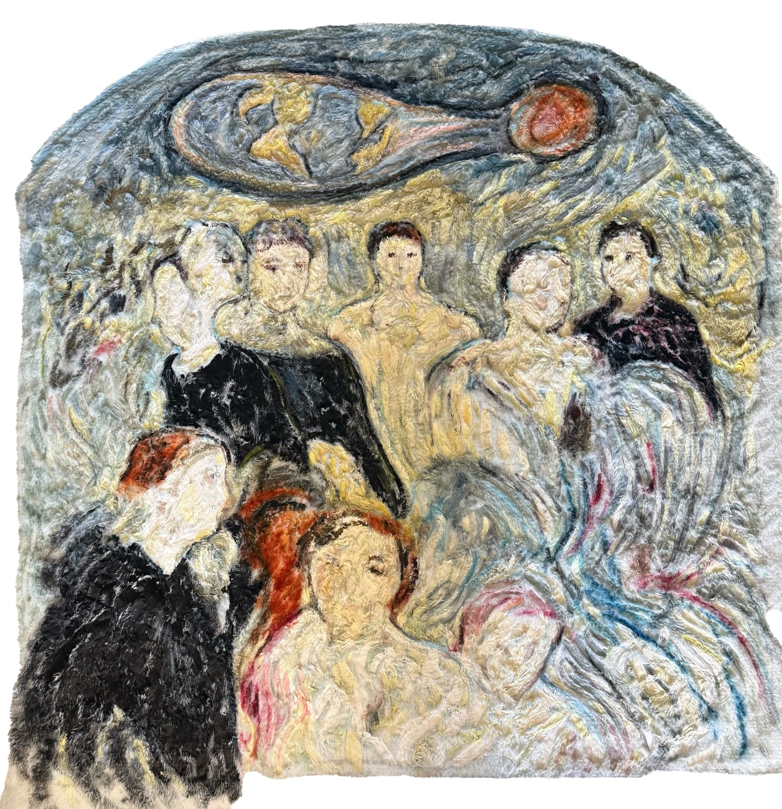 Parsa Hosseinpour, When the sky bent down, 2025