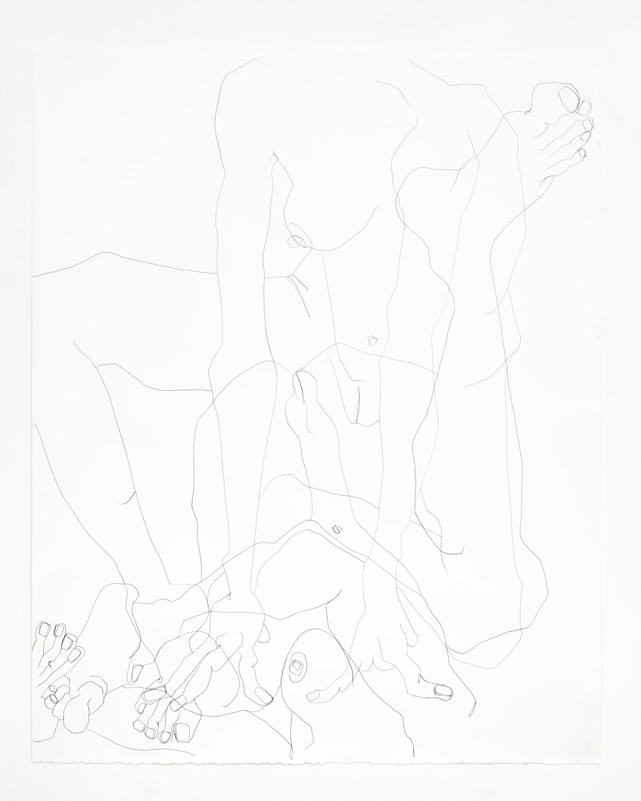 Luella Bartley, Crouching Pair, 2022