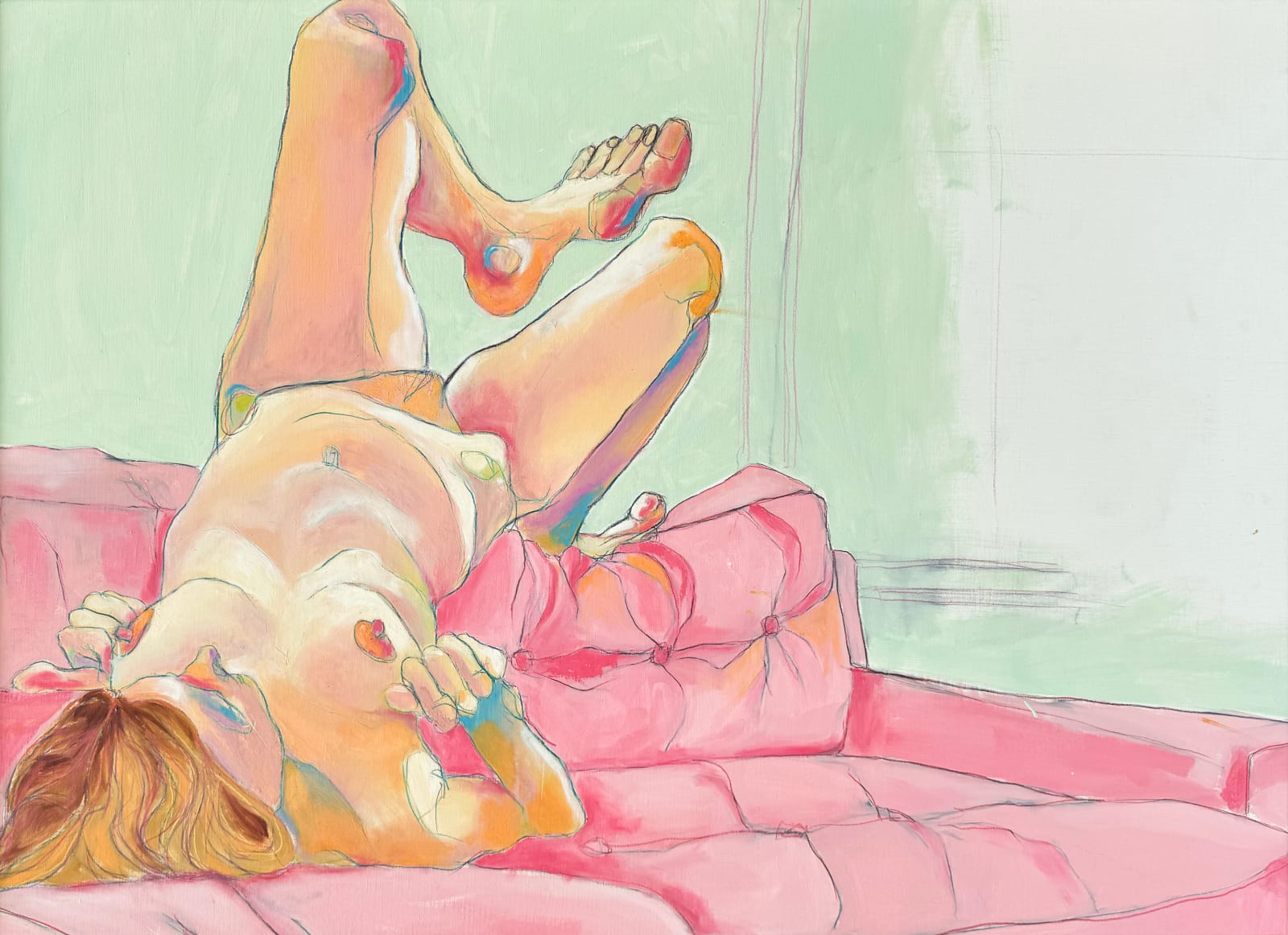 Luella Bartley, Pink Sofa, 2024