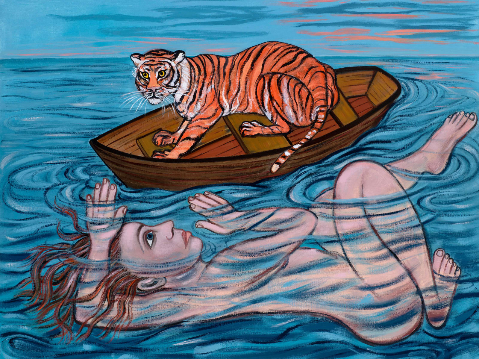 Eileen Cooper, Water Tiger, 2024
