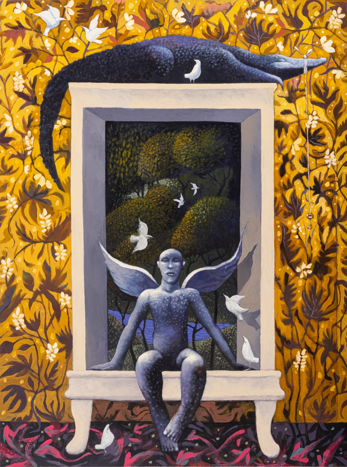 Nazir Tanbouli, The gate keeper, 2022