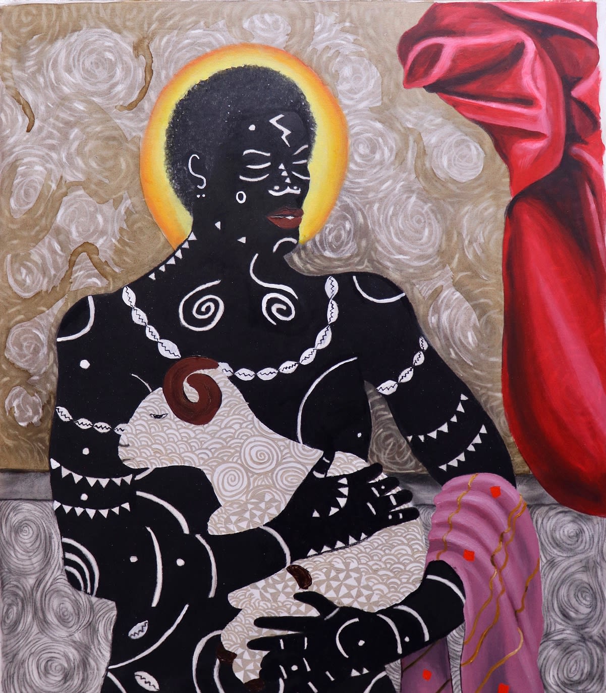 Kelechi Nwaneri, Portrait of Amadioha, 2021