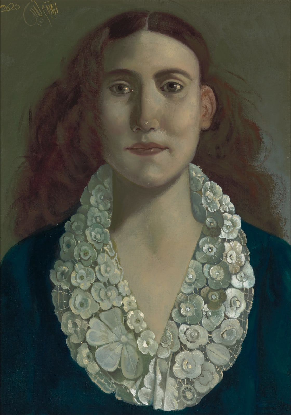 Afifa Aleiby, Portrait, 2020