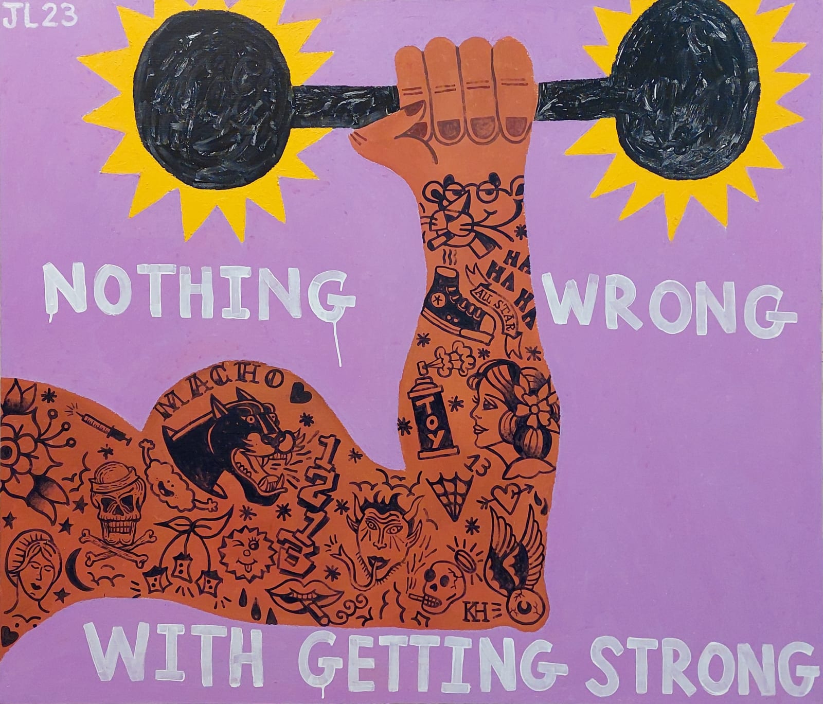 Joachim Lambrechts, Nothing wrong with getting strong, 2023