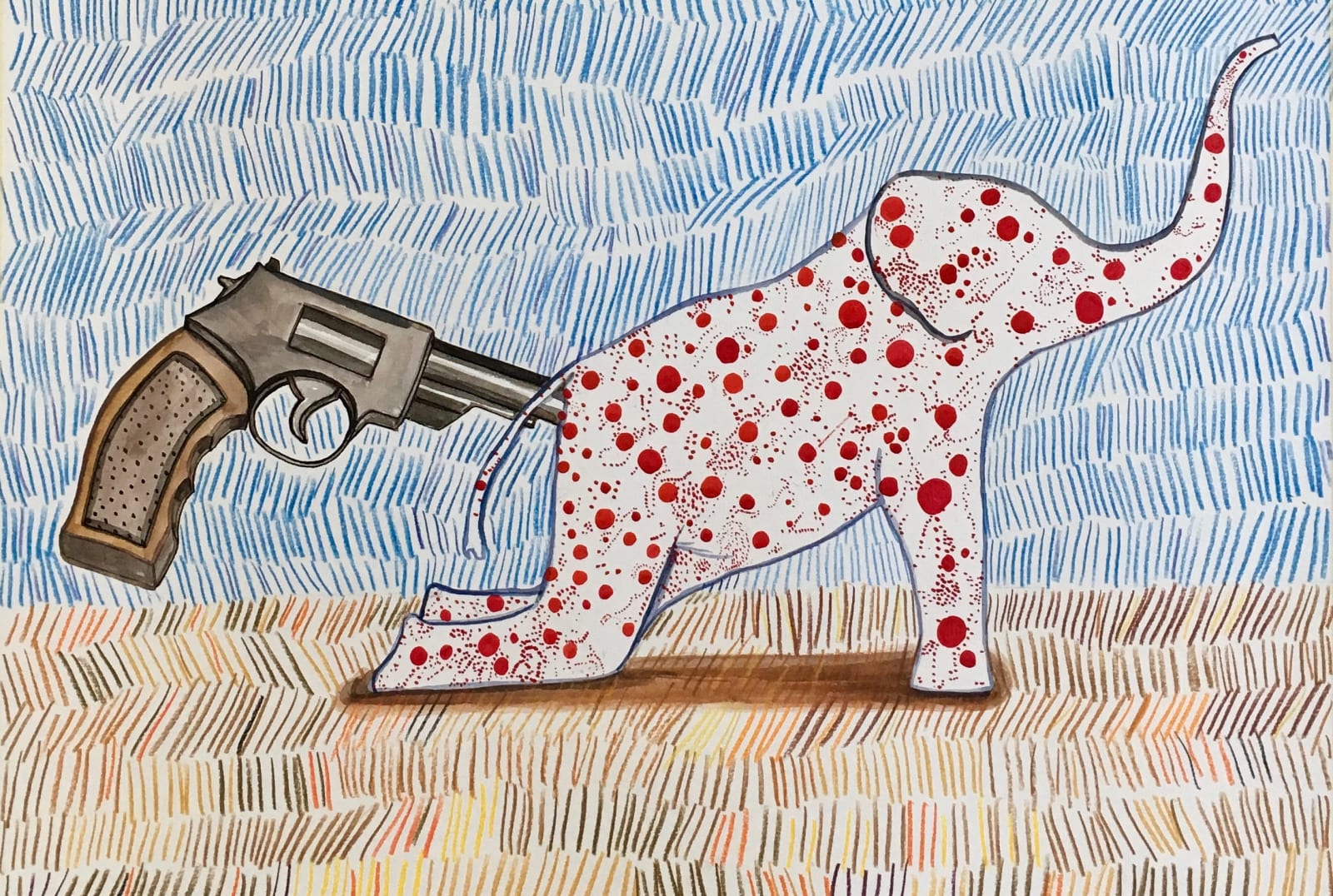 Celina Teague, One Month in the Bush, 2016