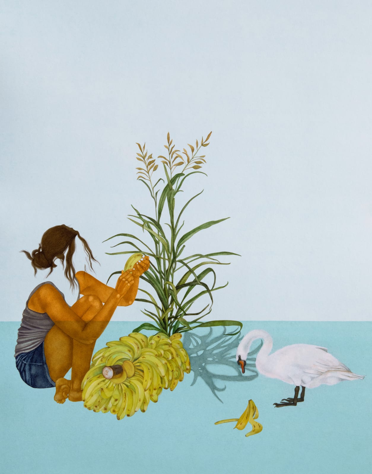 Rabia Farooqui, Banana Peel, 2022