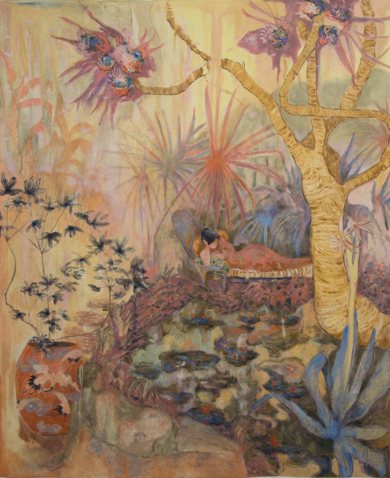 Tuan Vu, Sieste à L'étang, 2023