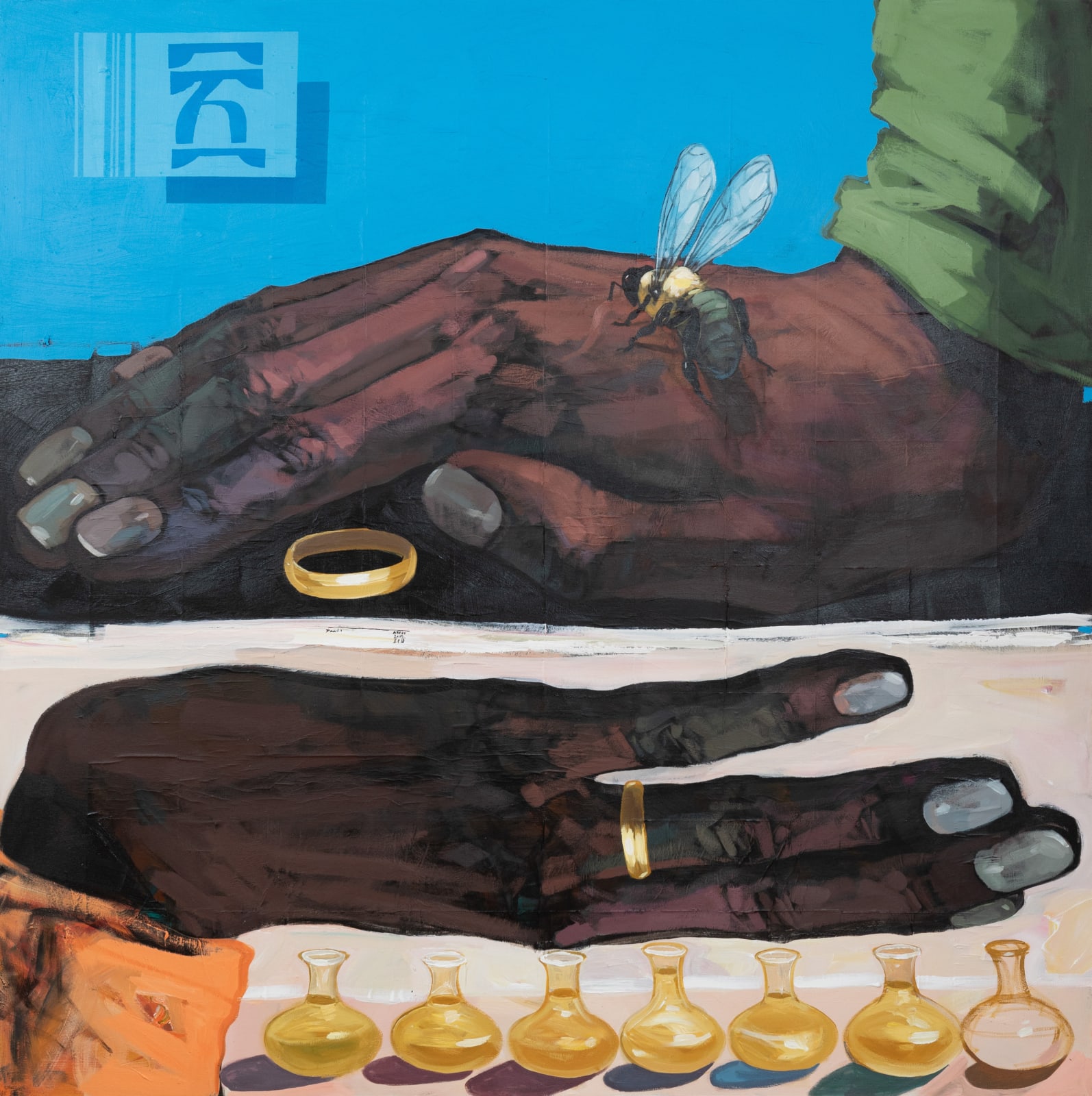 Dawit Abebe, Hands Matter #20, 2023