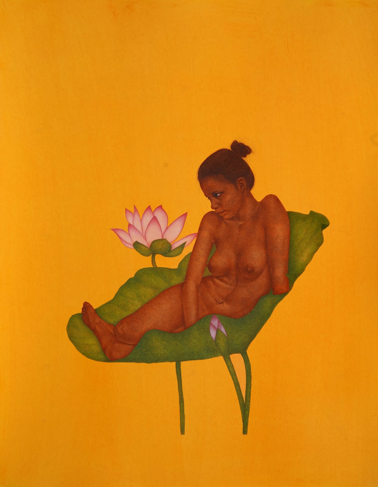 Muhammad Zeeshan, phoolon ki saij (bed of flowers) , 2022