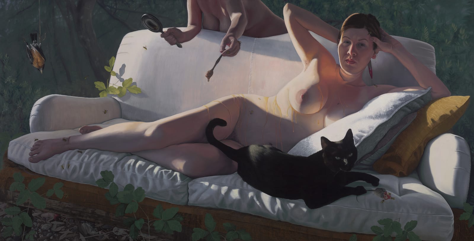 Jamie Luoto, There is Shadow Under the Golden, 2023