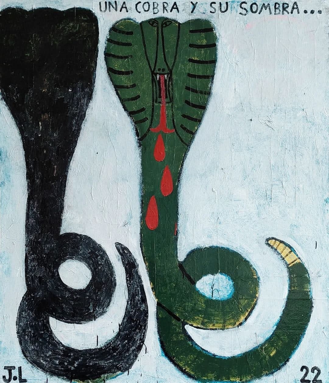 Joachim Lambrechts, Una Cobra y su sombra, 2022