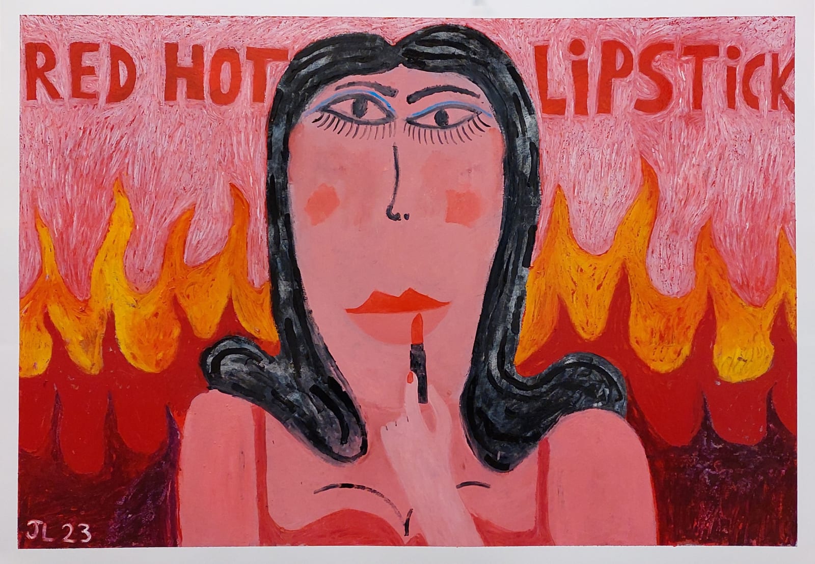 Joachim Lambrechts, Red hot lipstick, 2023
