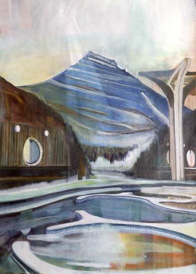 Louise Thomas, Blue Ridge Mountain Pool, 2013
