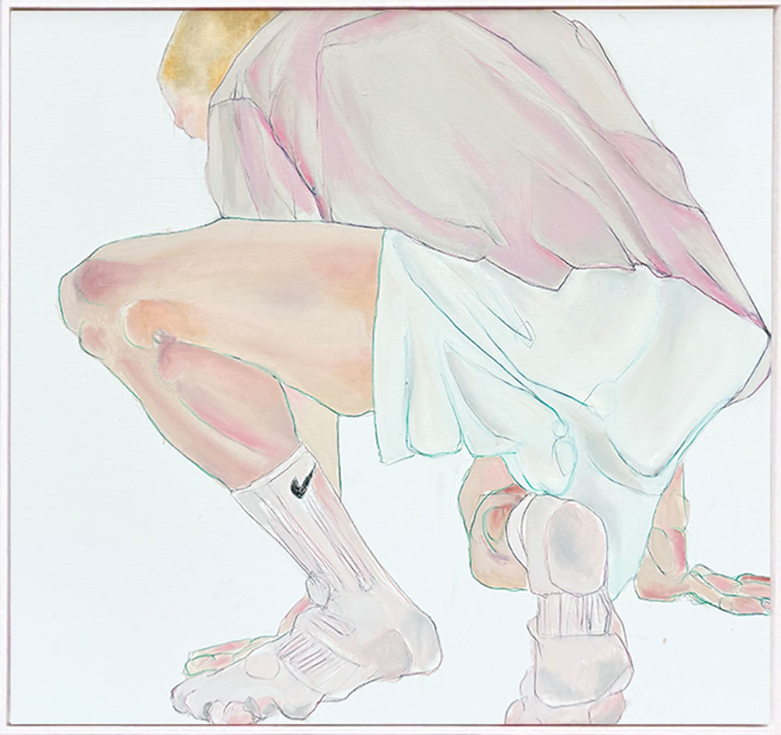 Luella Bartley, Pink Socks, 2024