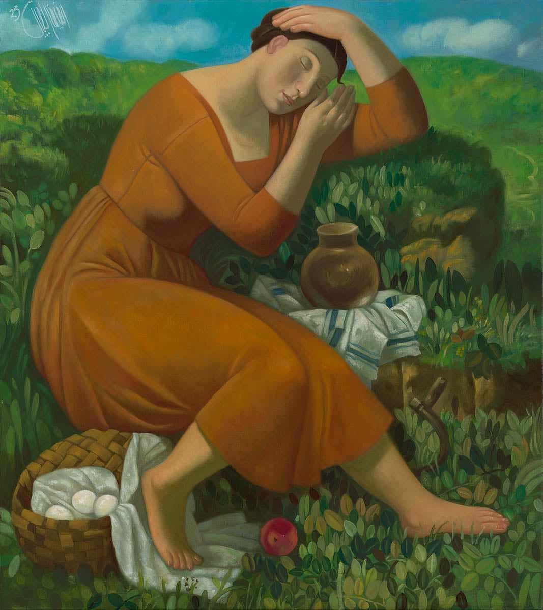 Afifa Aleiby, Rest After Harvest, 2022