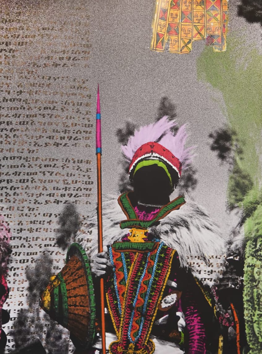 Wendimagegn Belete, Your Gaze Makes Me 7, 2021