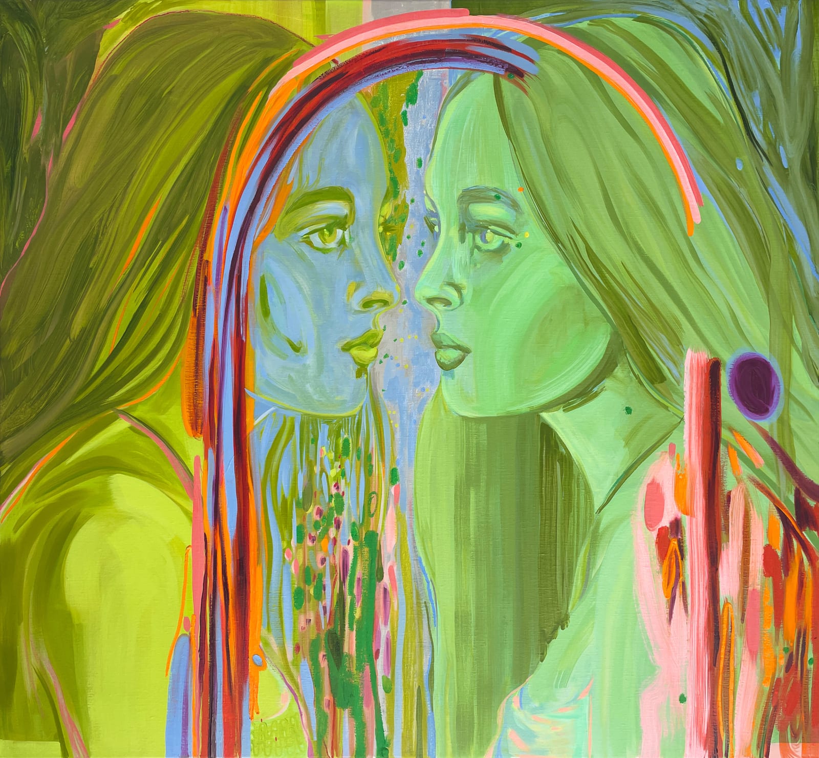 Amy Beager, Mirror Slip, 2024