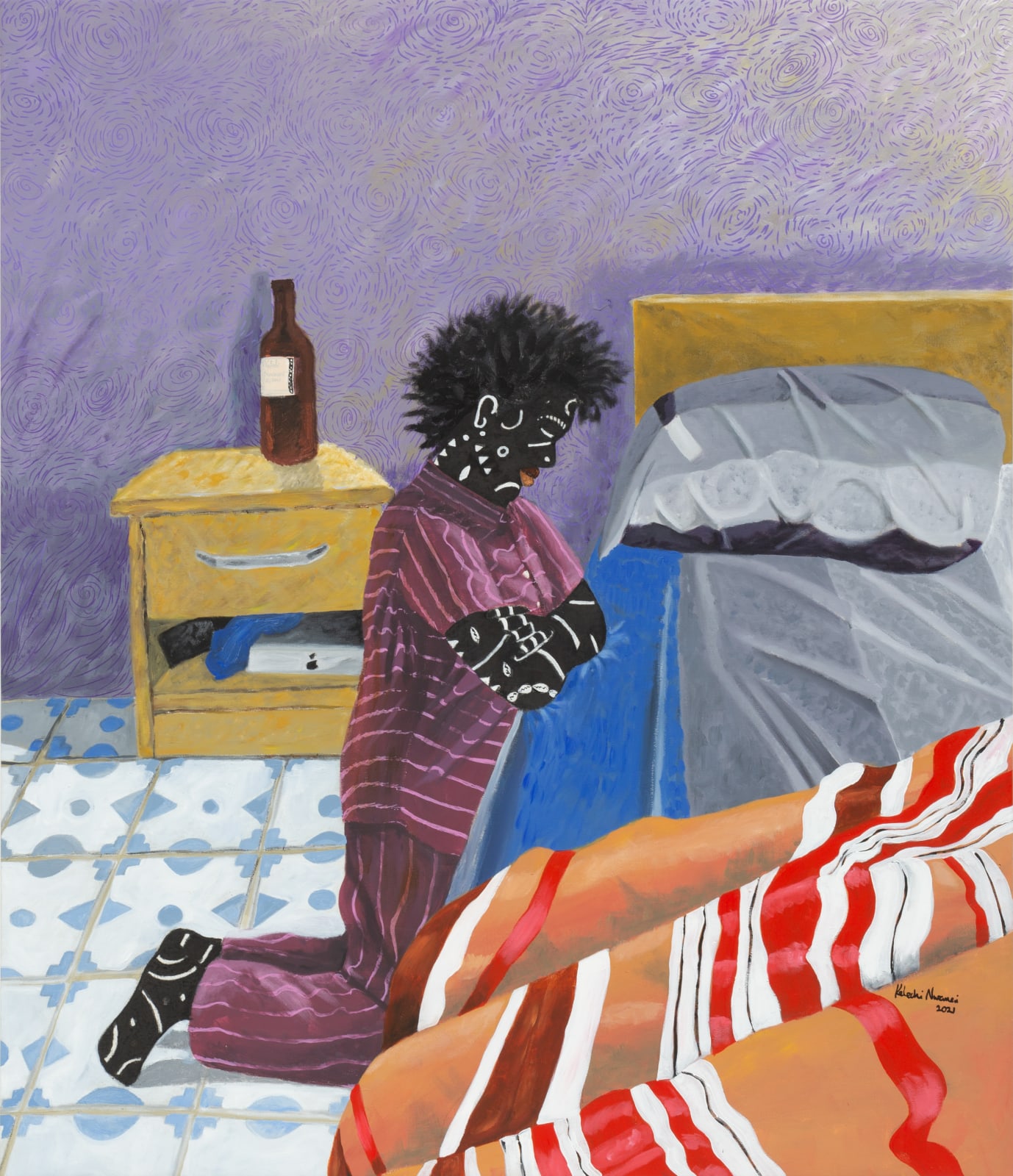 Kelechi Nwaneri, Work and Pray , 2021