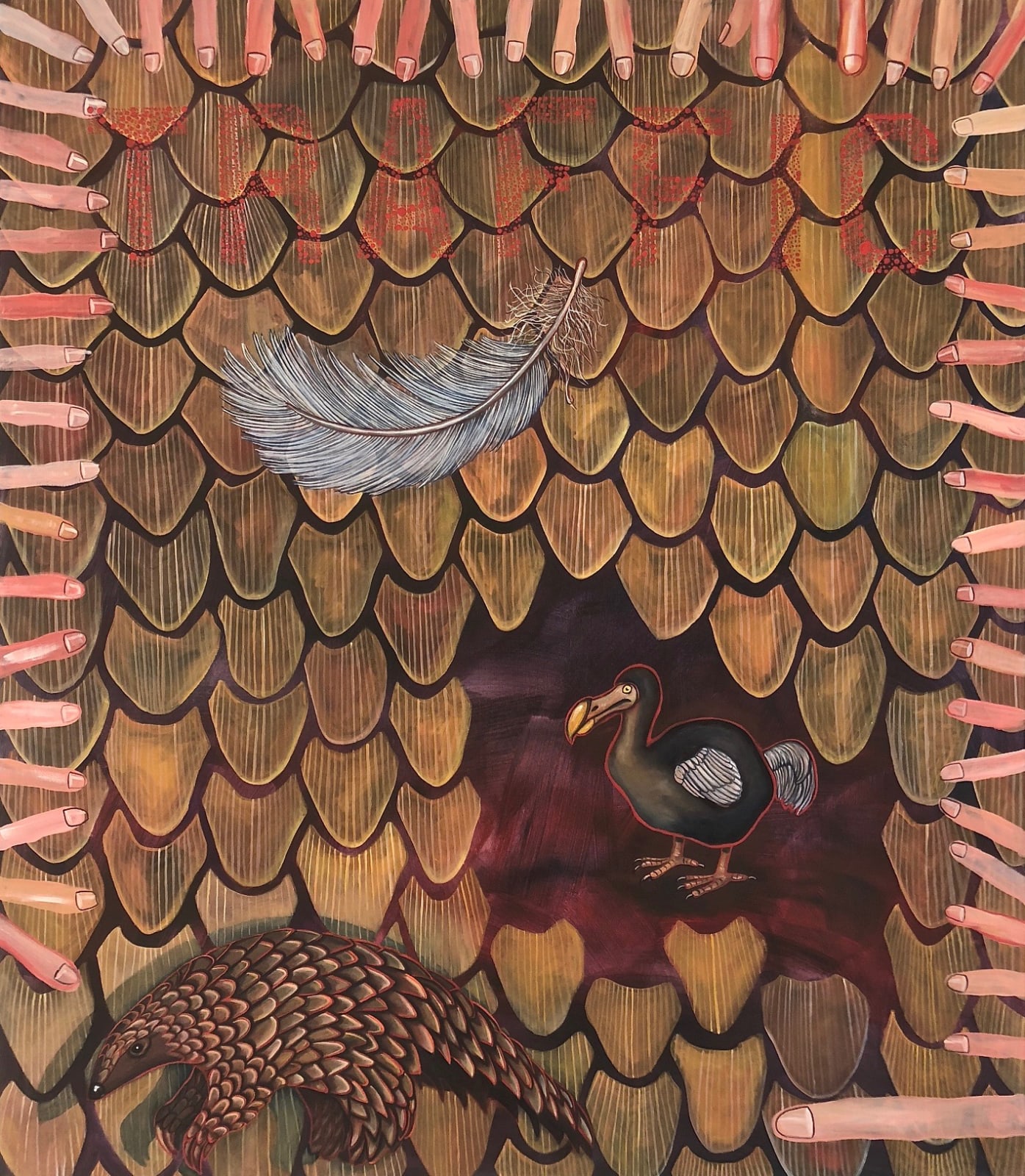 Celina Teague, The Thin Historical Divide, 2018