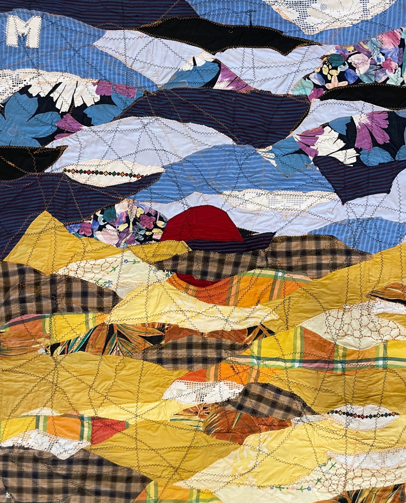 Iryna Maksymova, Blue and Yellow, 2023