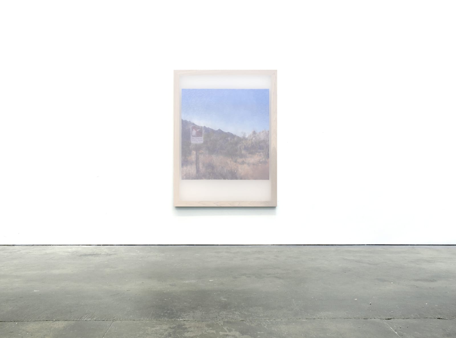 Martine Poppe, 'No Hunting Safety Zone' said the shooting target, 2016
