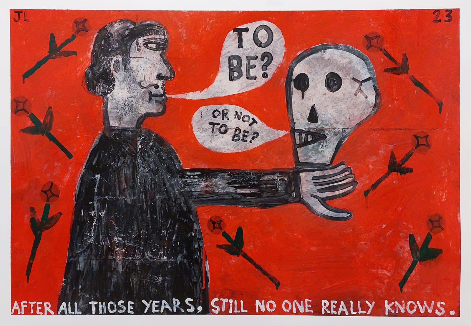 Joachim Lambrechts, To be or not to be, 2023