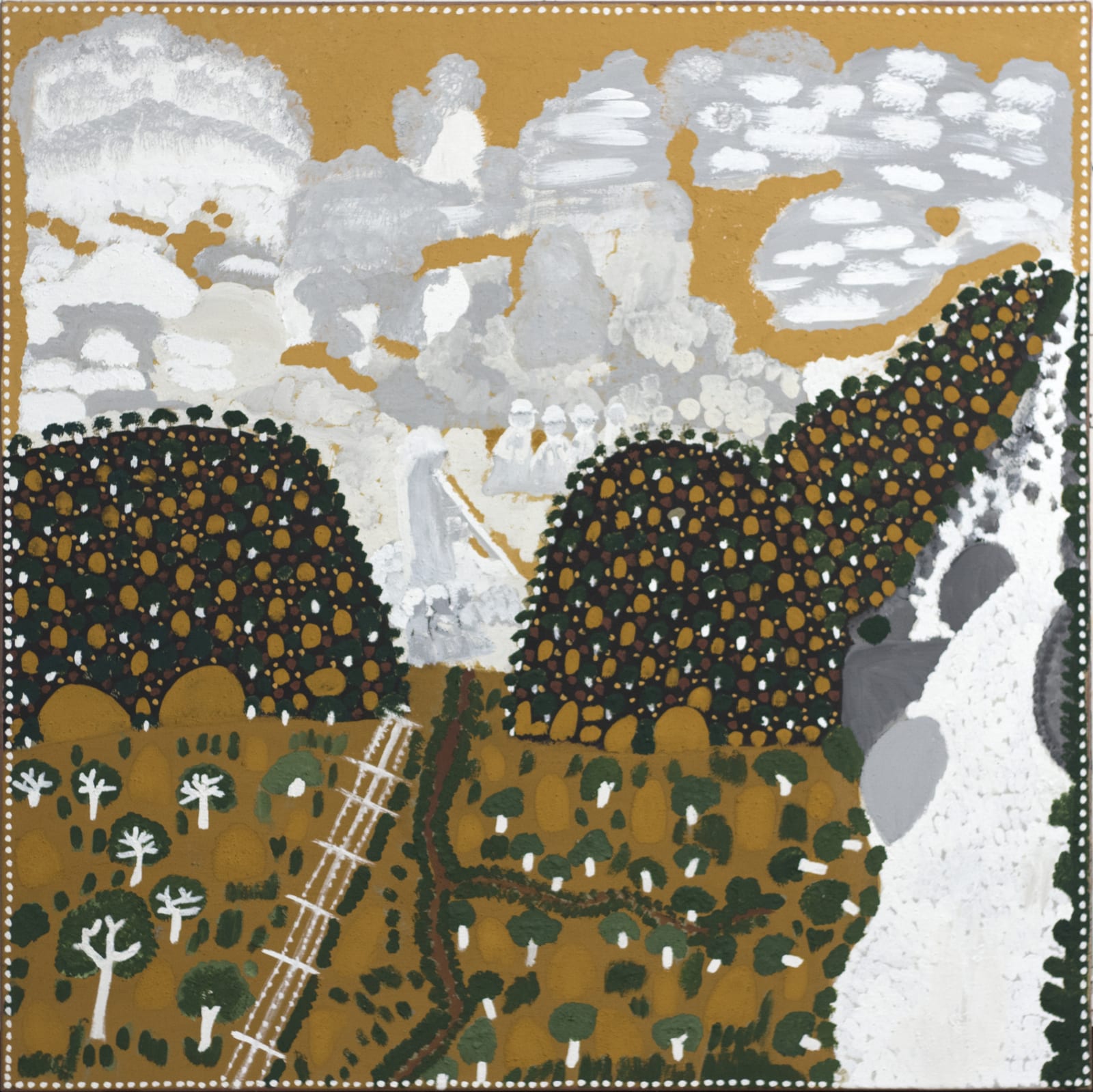 Kathy Ramsay, Rhatingan's Yard, 2020