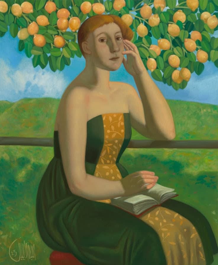 Afifa Aleiby, Under the lemon tree, 2023