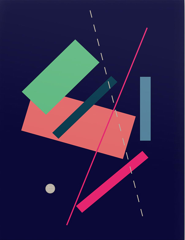 Sinta Tantra, I Have Put Color and Knotted it. Swim! (Kasimir Malevich), 2018
