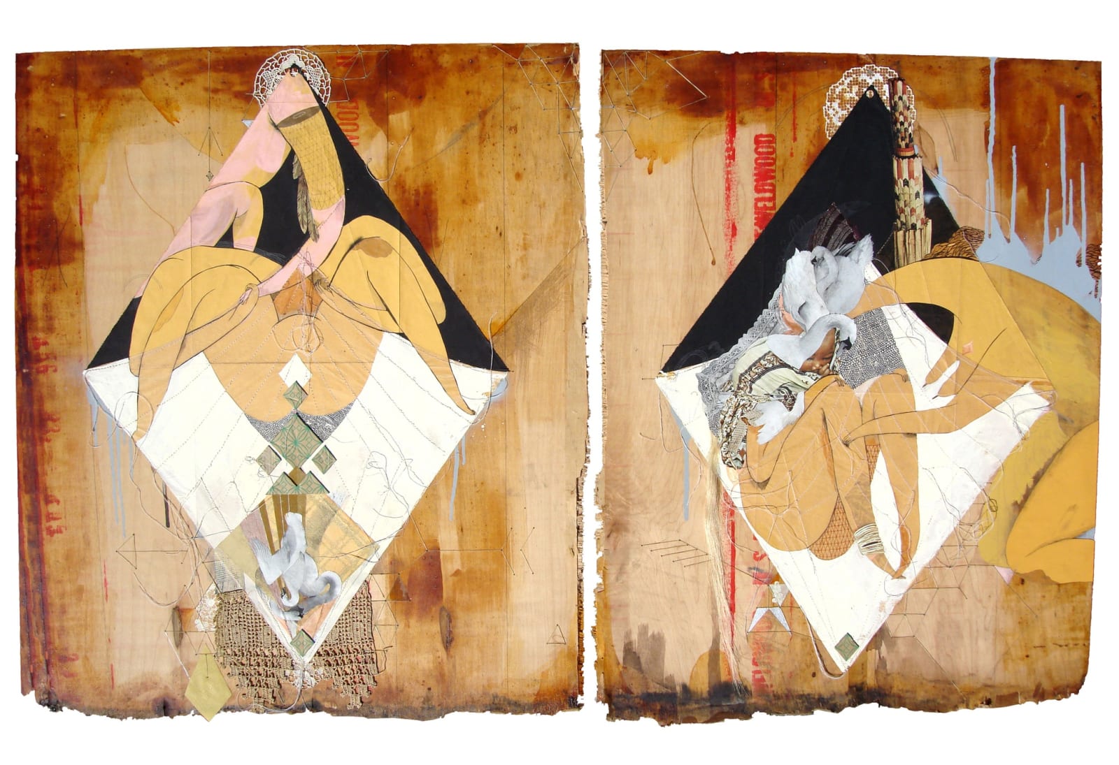 Monica Canilao, Swan Children 1 and Swan Children 2, 2009