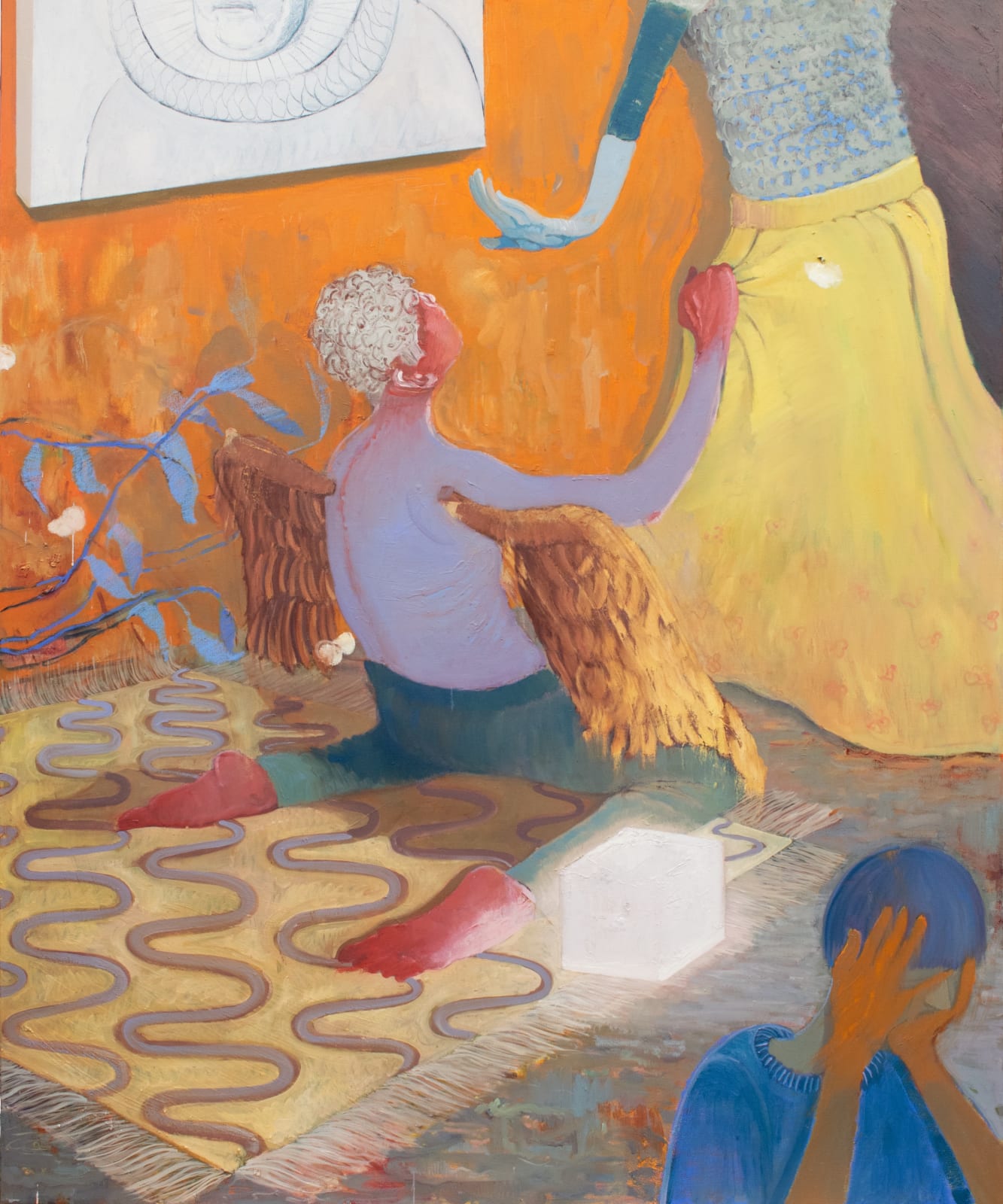 Lee Simmonds, Homage to Spongebob, Hamlet and Other Stuff, 2021