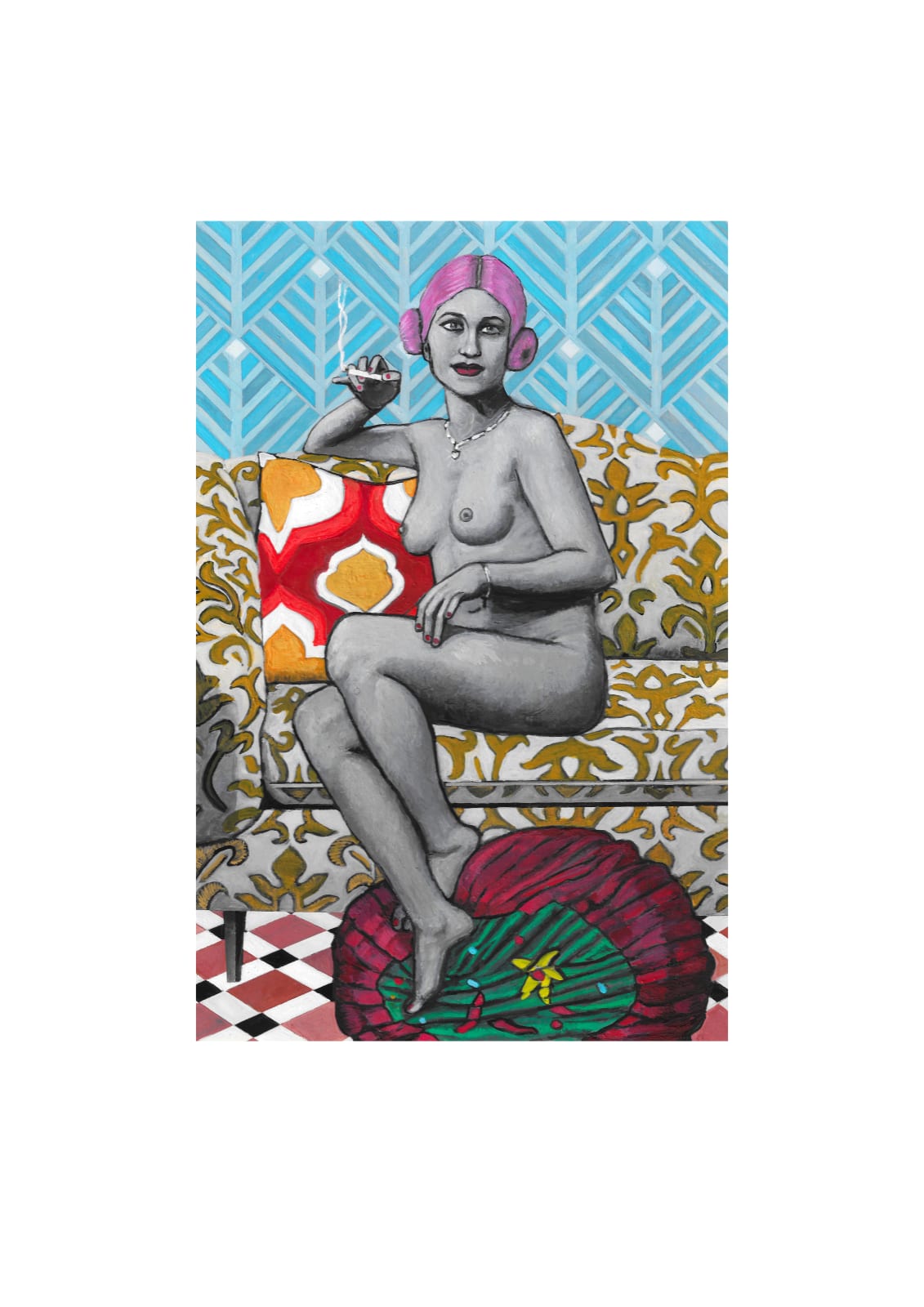 Soheila Sokhanvari, MKUltra 9 , 2020