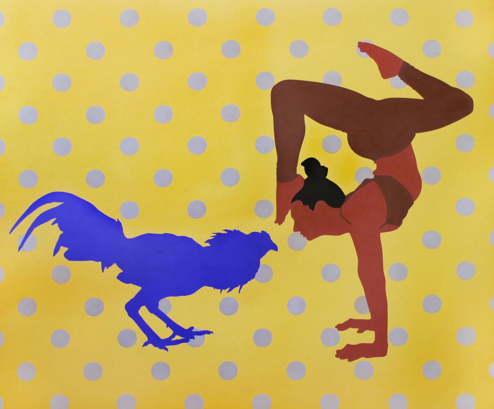 Muhammad Zeeshan, One Cock and a Girl , 2017