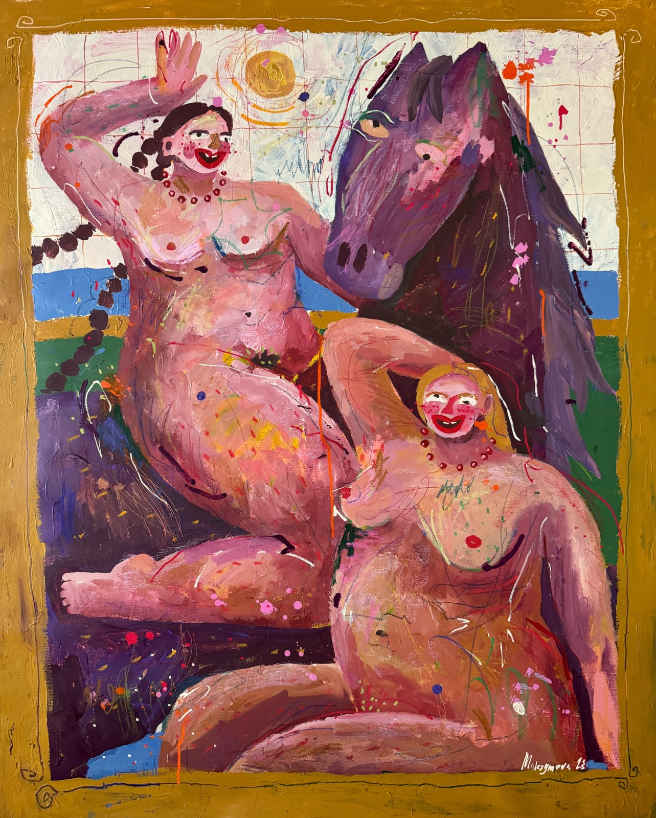 Iryna Maksymova, Sunbathing, 2023