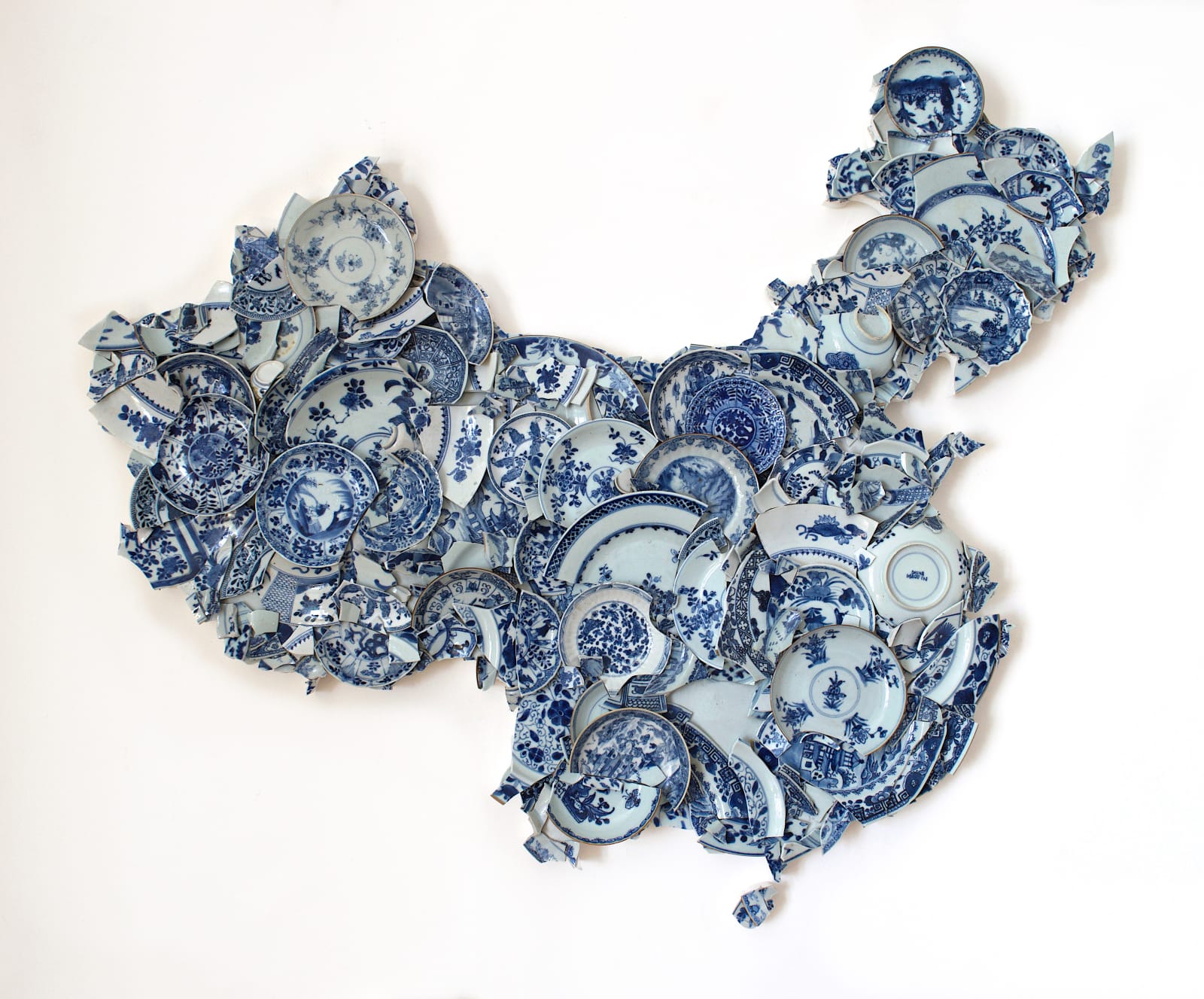 Bouke de Vries, Map of china of China, 2017