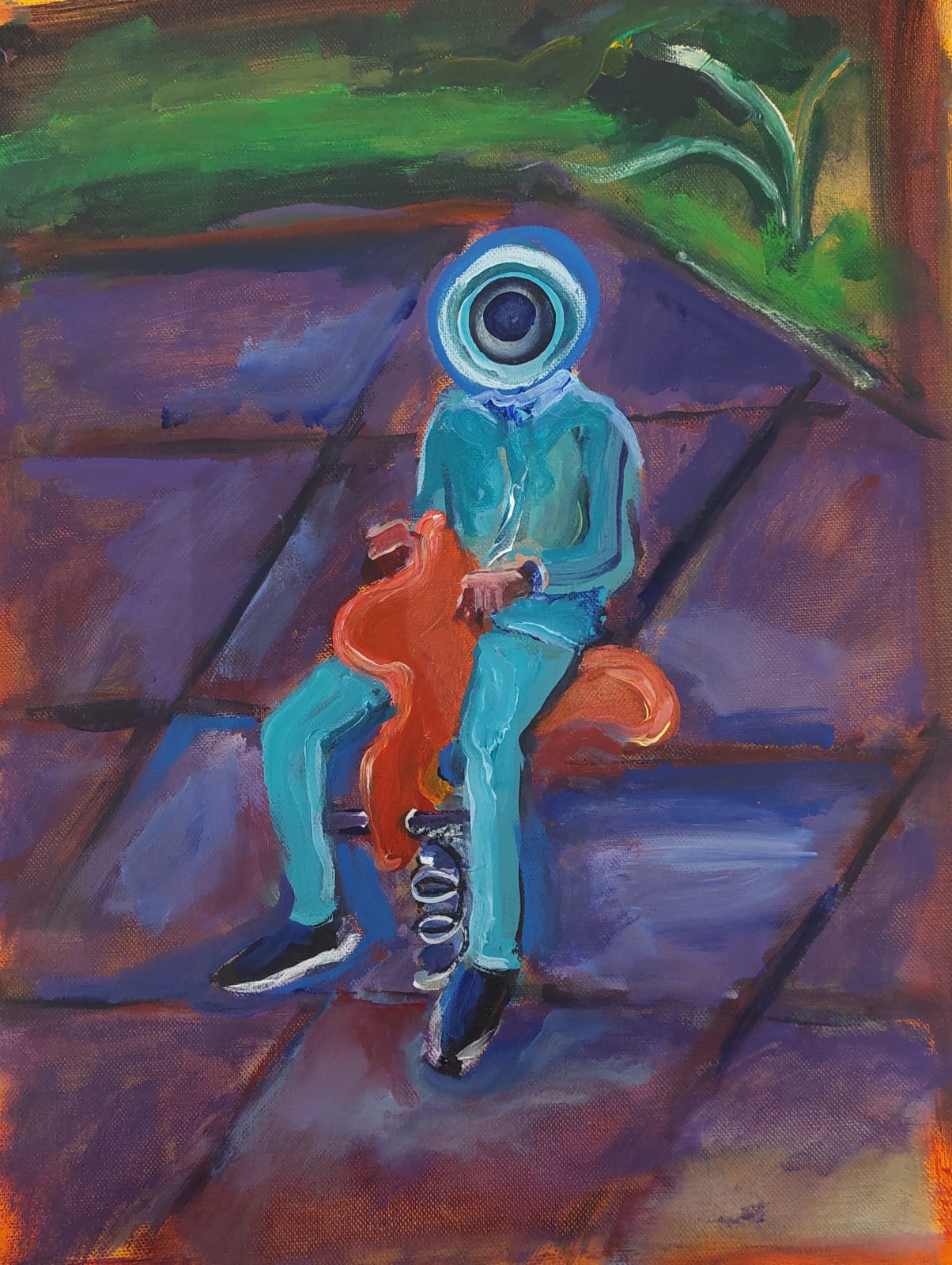 Yassine Balbzioui, Red Horse 1, 2021