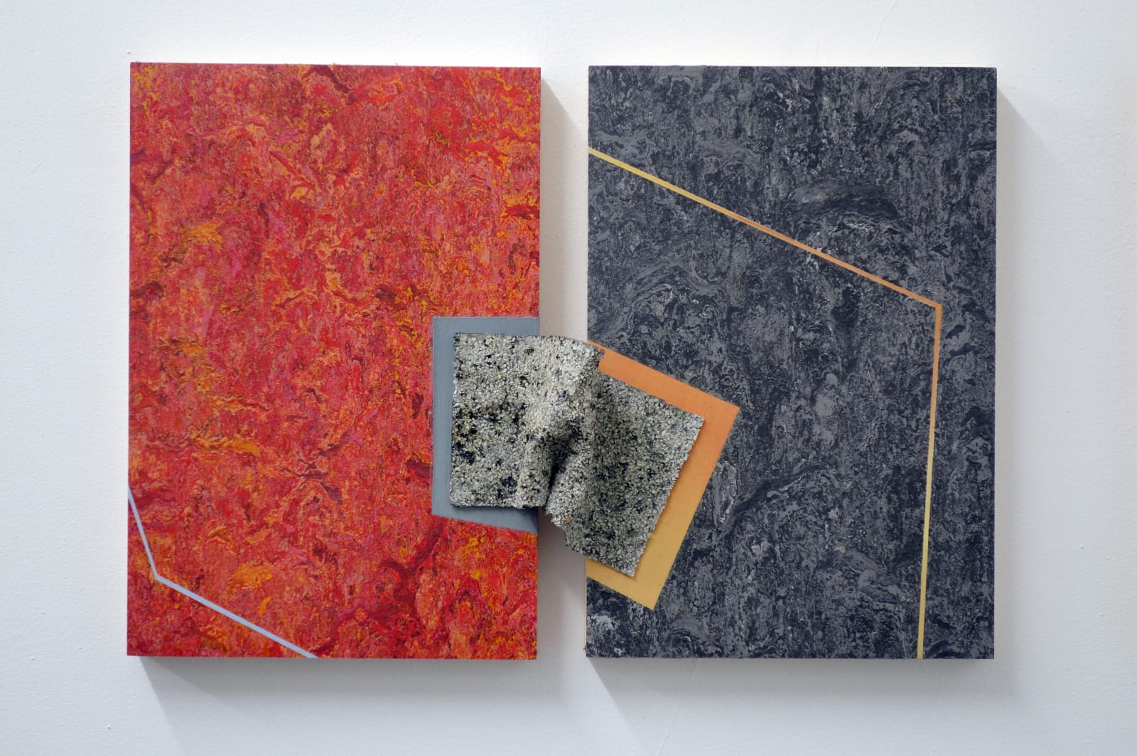 Evy Jokhova, Template for Venetian Marble III, 2017