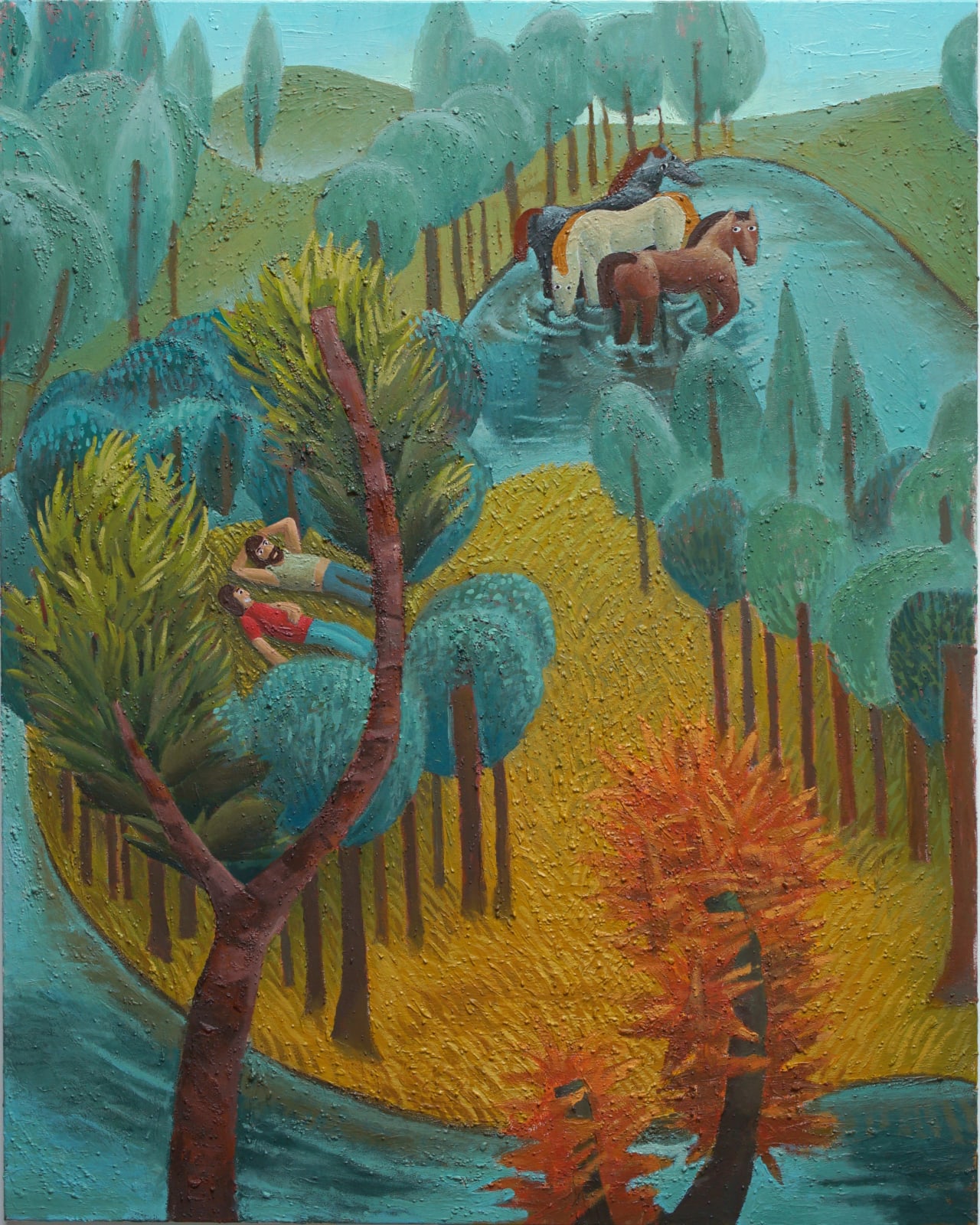 Ralf Kokke, Bij De Beek (Streamside), 2025