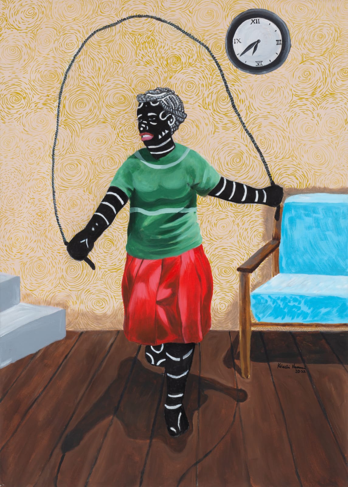 Kelechi Nwaneri, Morning routine , 2022