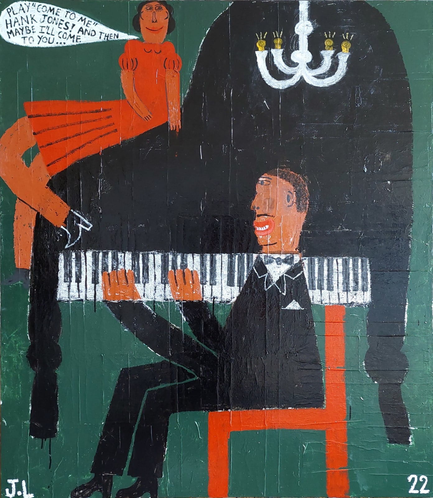 Joachim Lambrechts, Play "Come to me" Hank Jones! And then maybe I'll come to you, 2022