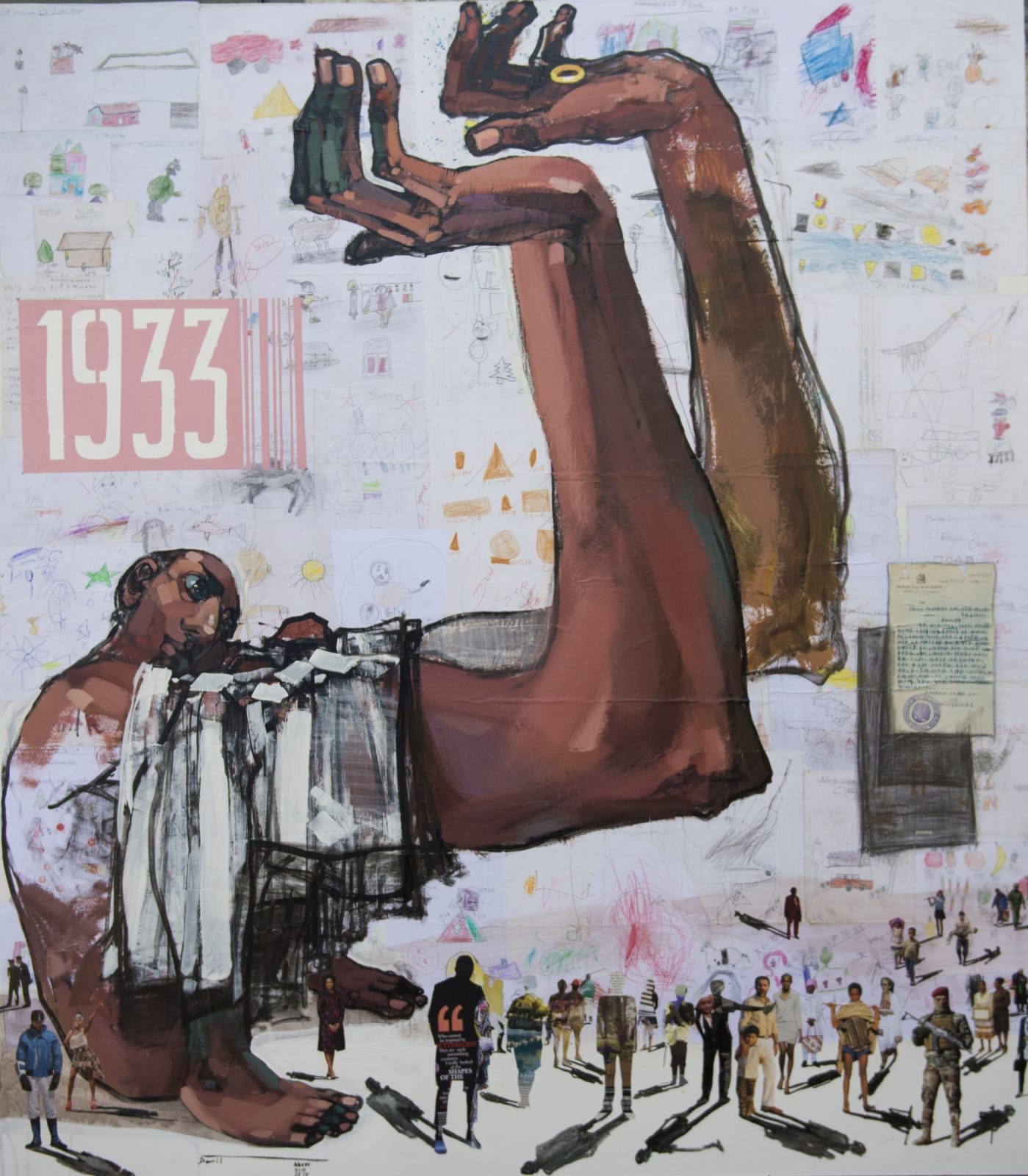 Dawit Abebe, Long Hands 20, 2021