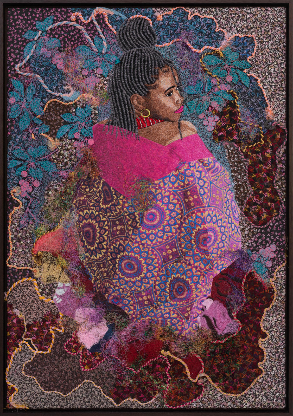 Kimathi Mafafo, Pride in my Colourful Blanket, 2023