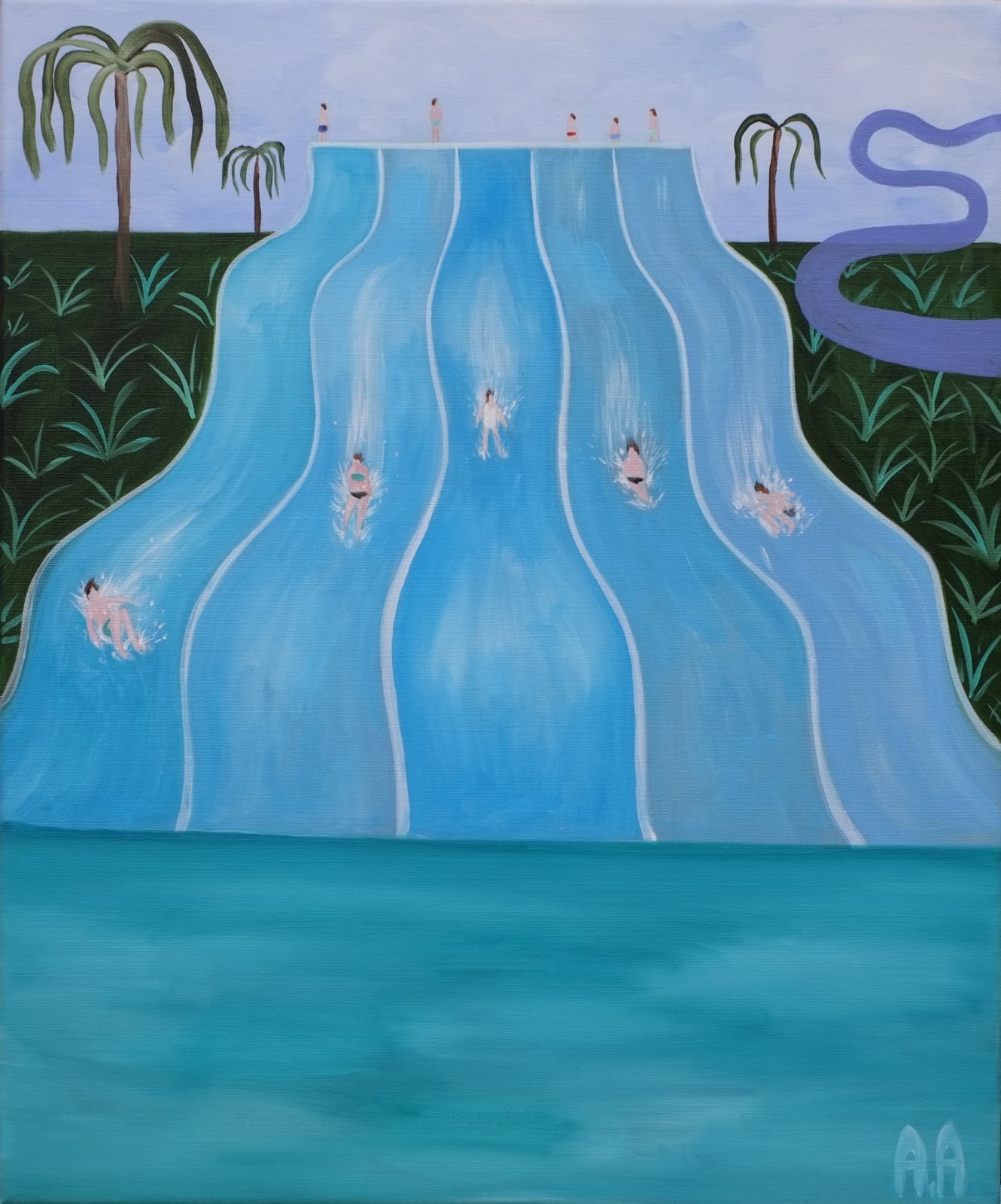 Audun Alvestad, Lets get into the water, 2021