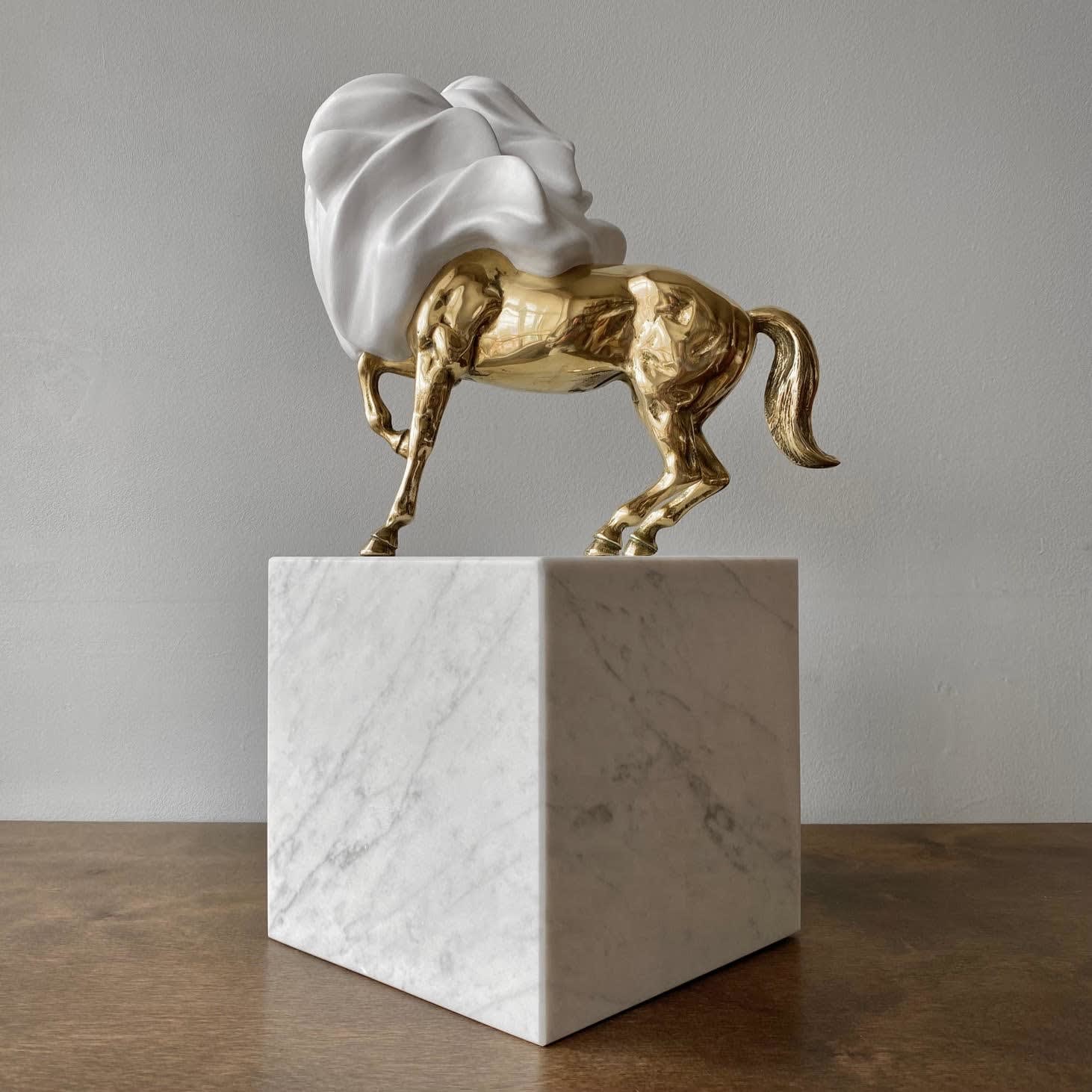 Richard Stone, mirrored by the moon (Selene), 2023
