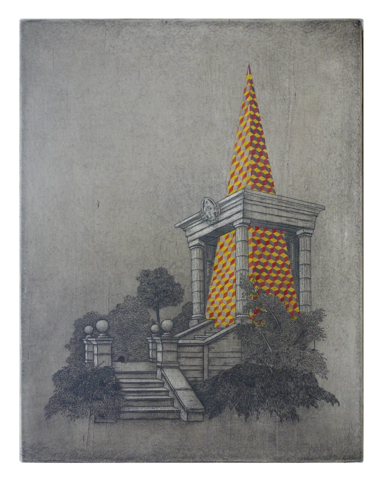 Chris Agnew, Bowing to the Storm (Summer House), 2012