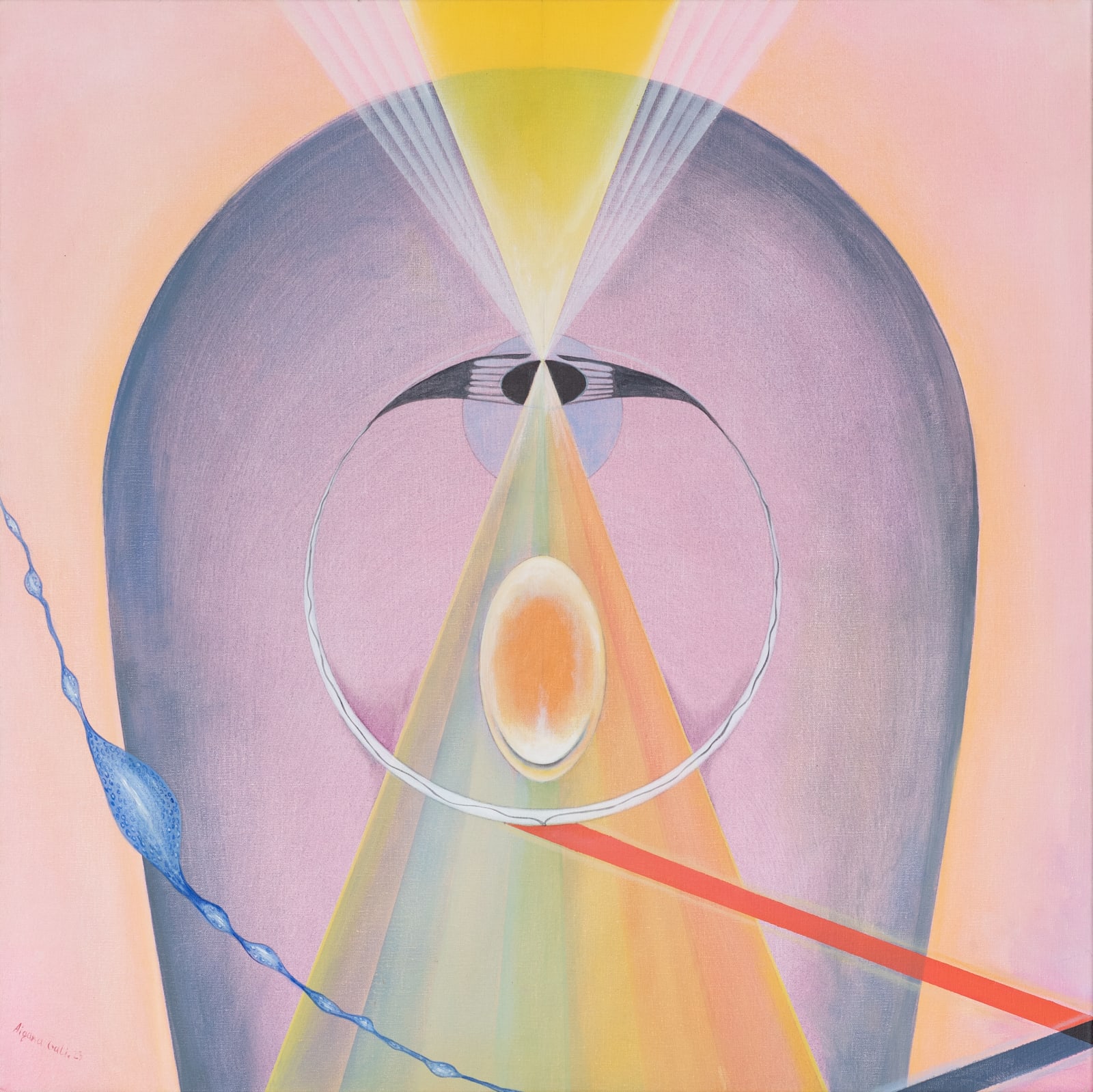 Aigana Gali, Onai II (Pink), 2023