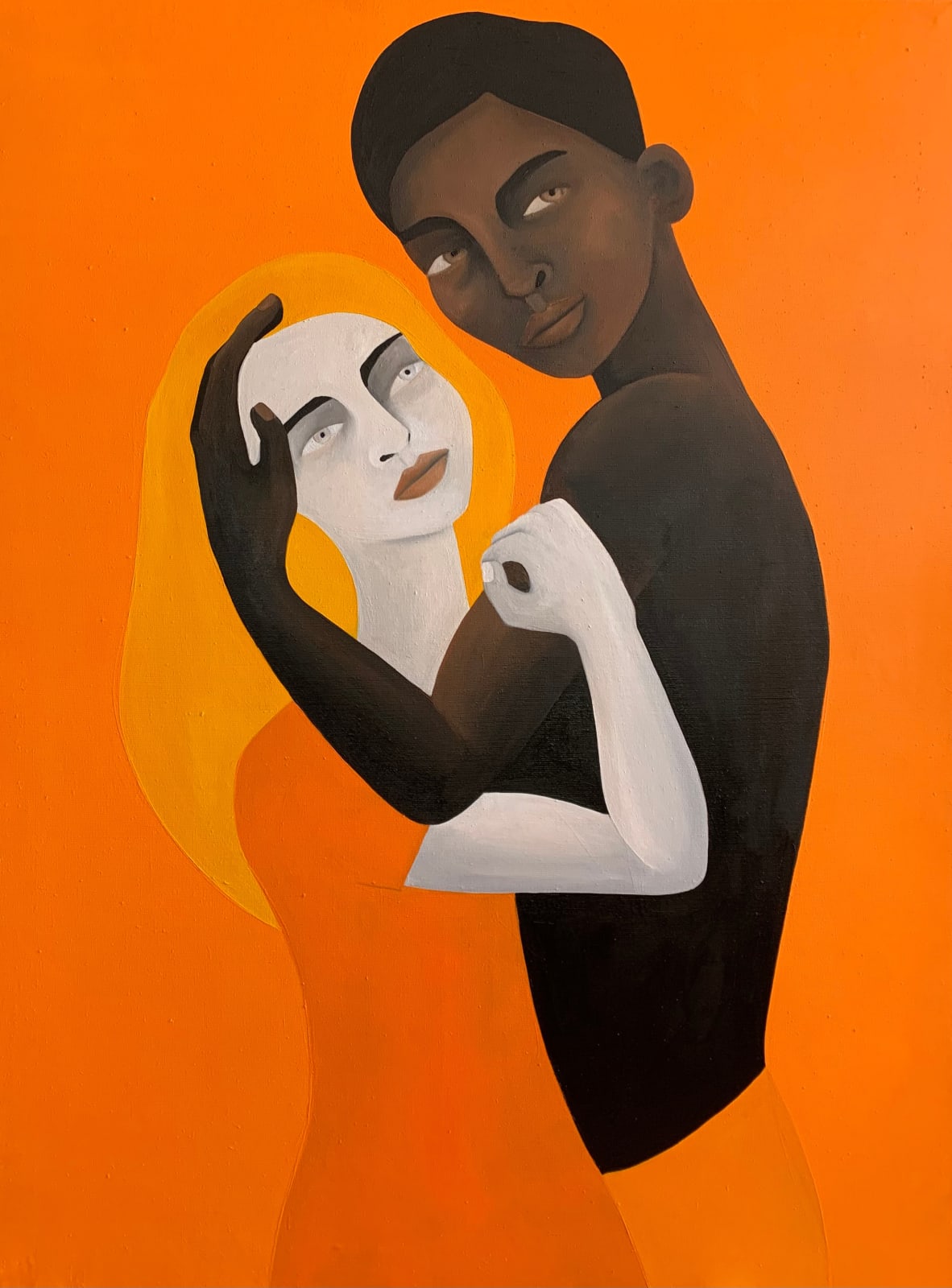 Rebecca Brodskis, L'étreinte, 2022