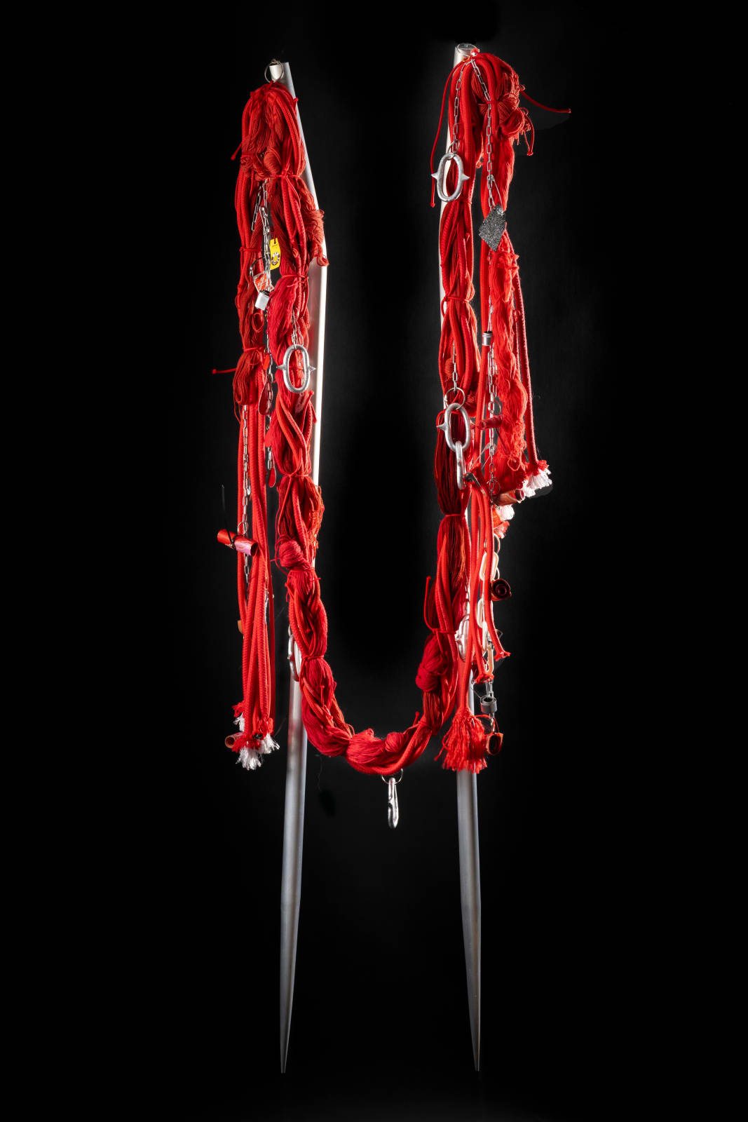 Makiko Harris, Circular Knitting Needle 2 (Needle Dance Film Prop), 2025