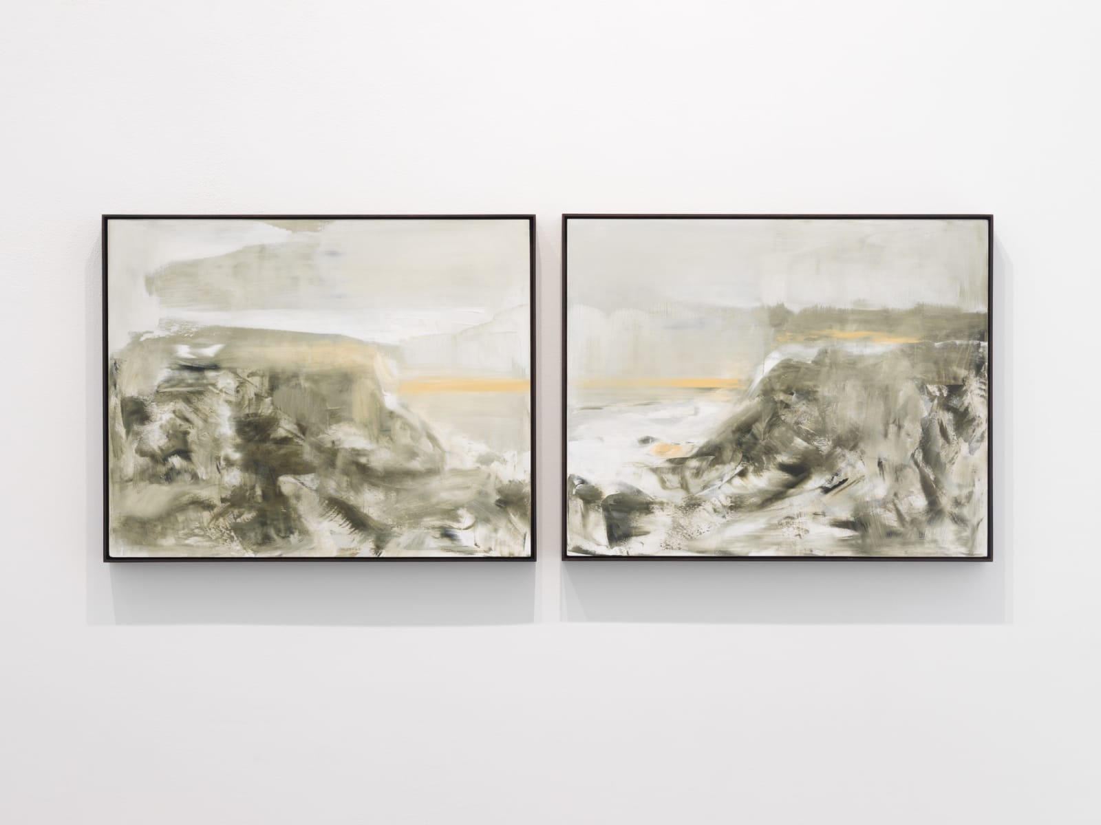 Richard Stone, within a distance (diptych), 2014